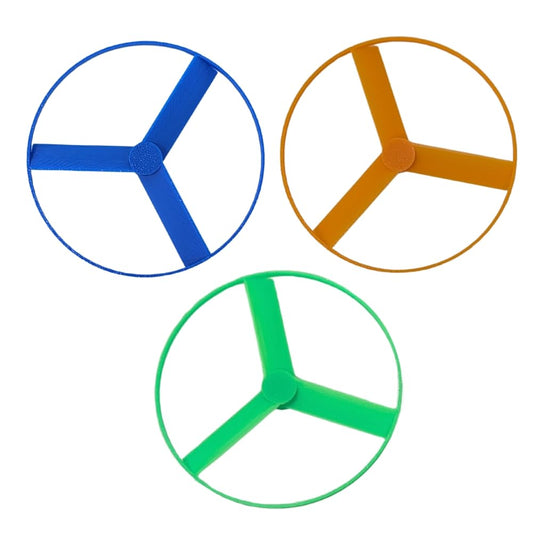 STEM Source Replacement Fans Compatible with Snap Circuits M1 – Blue, Green & Orange, 3-Pack