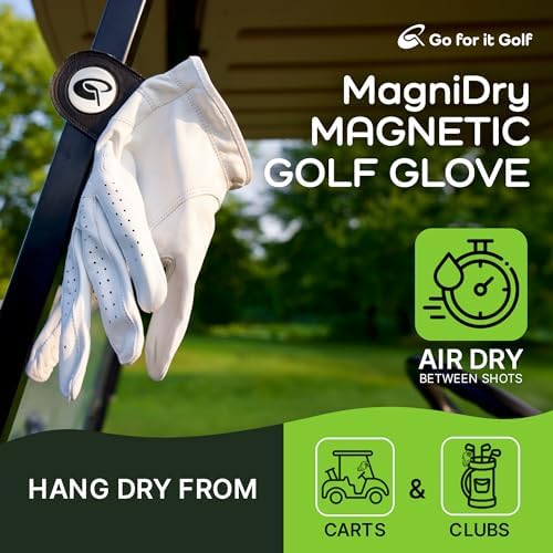 MagniDry Men’s Left-Hand Cabretta Golf Glove – Single – M/L – image 2