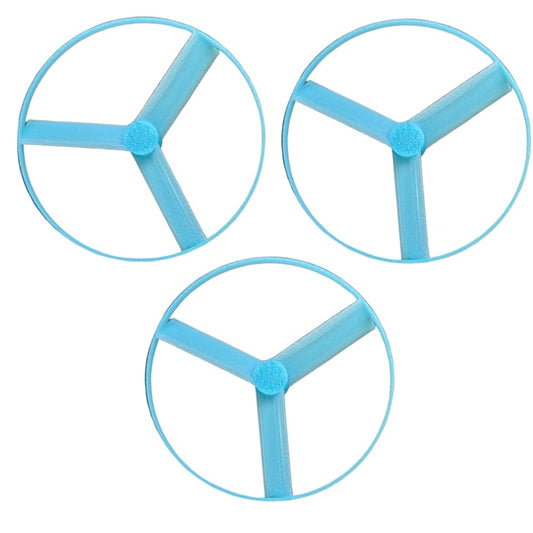 STEM Source Replacement Fans Compatible with Snap Circuits M1 – Glow Blue, 3-Pack