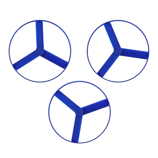 STEM Source Replacement Fans Compatible with Snap Circuits M1 – Bold Blue, 3-Pack