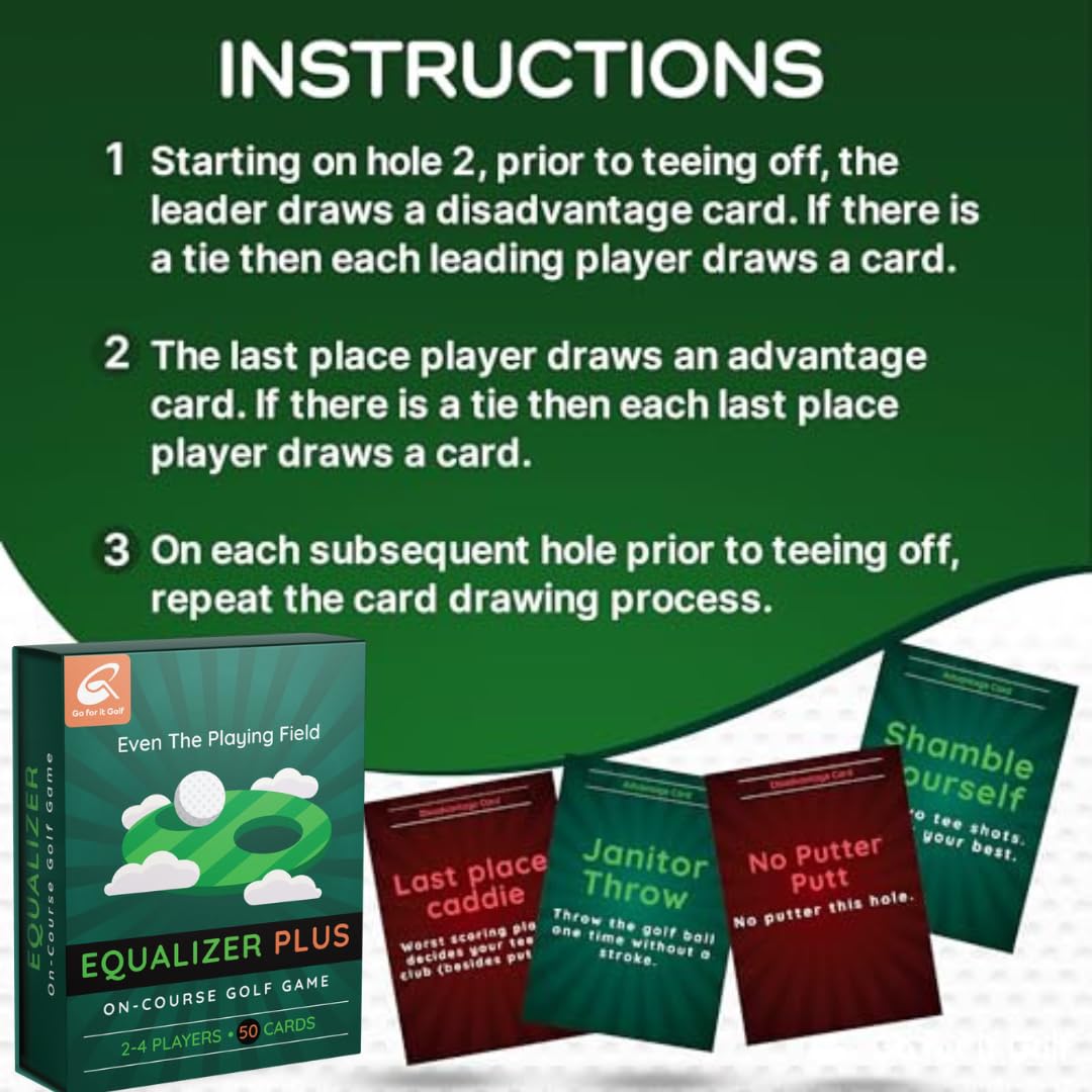 EqualizerPLUS On-Course Golf Card Game – image 5