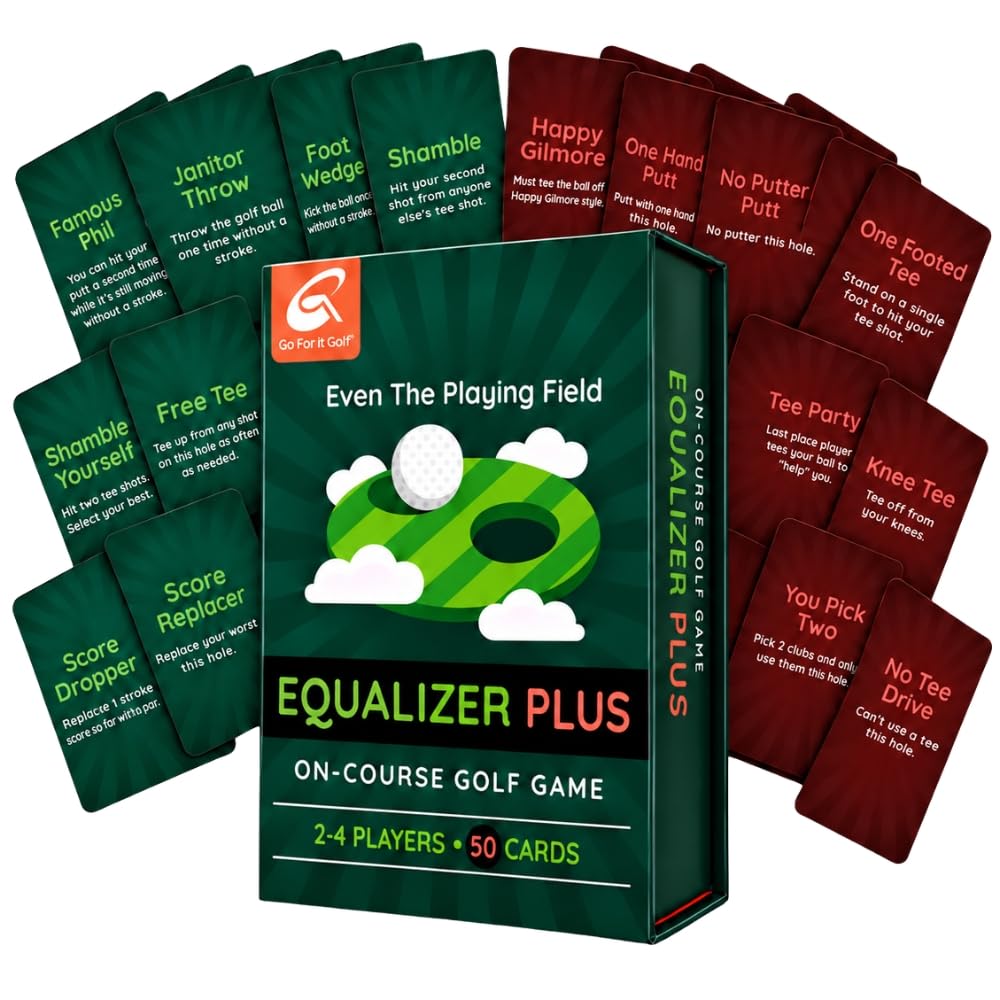 EqualizerPLUS On-Course Golf Card Game
