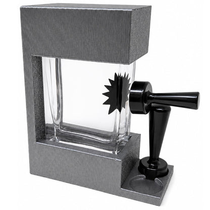 STEM Source Framed Ferrofluid Display – Silver
