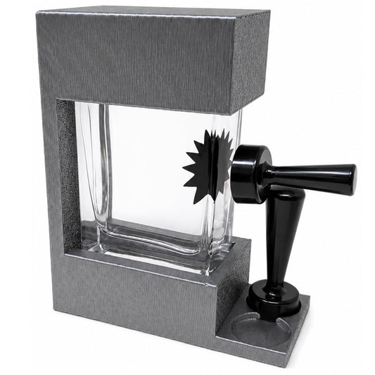 STEM Source Framed Ferrofluid Display – Silver