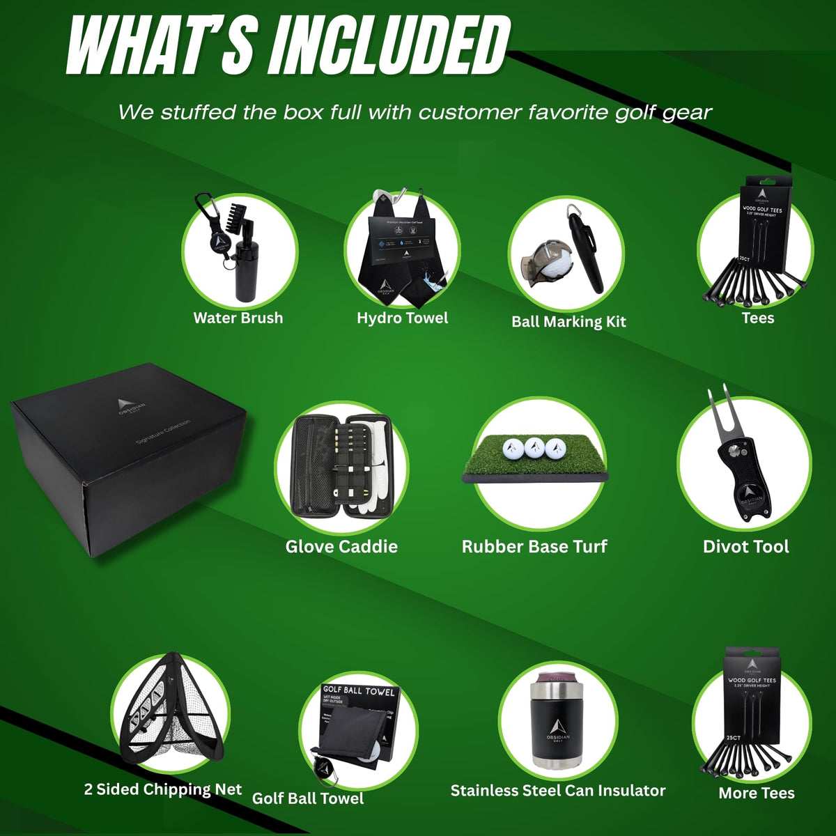 Obsidian Golf Signature Gift Box – 12-Piece Accessories Set – image 2