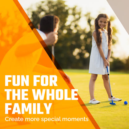 Birdie Streak Adjustable Kids Putter – Blue – image 5