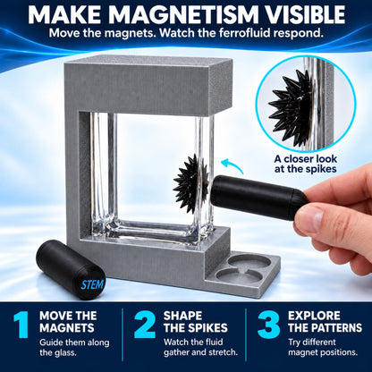 STEM Source Framed Ferrofluid Display – Green – image 5