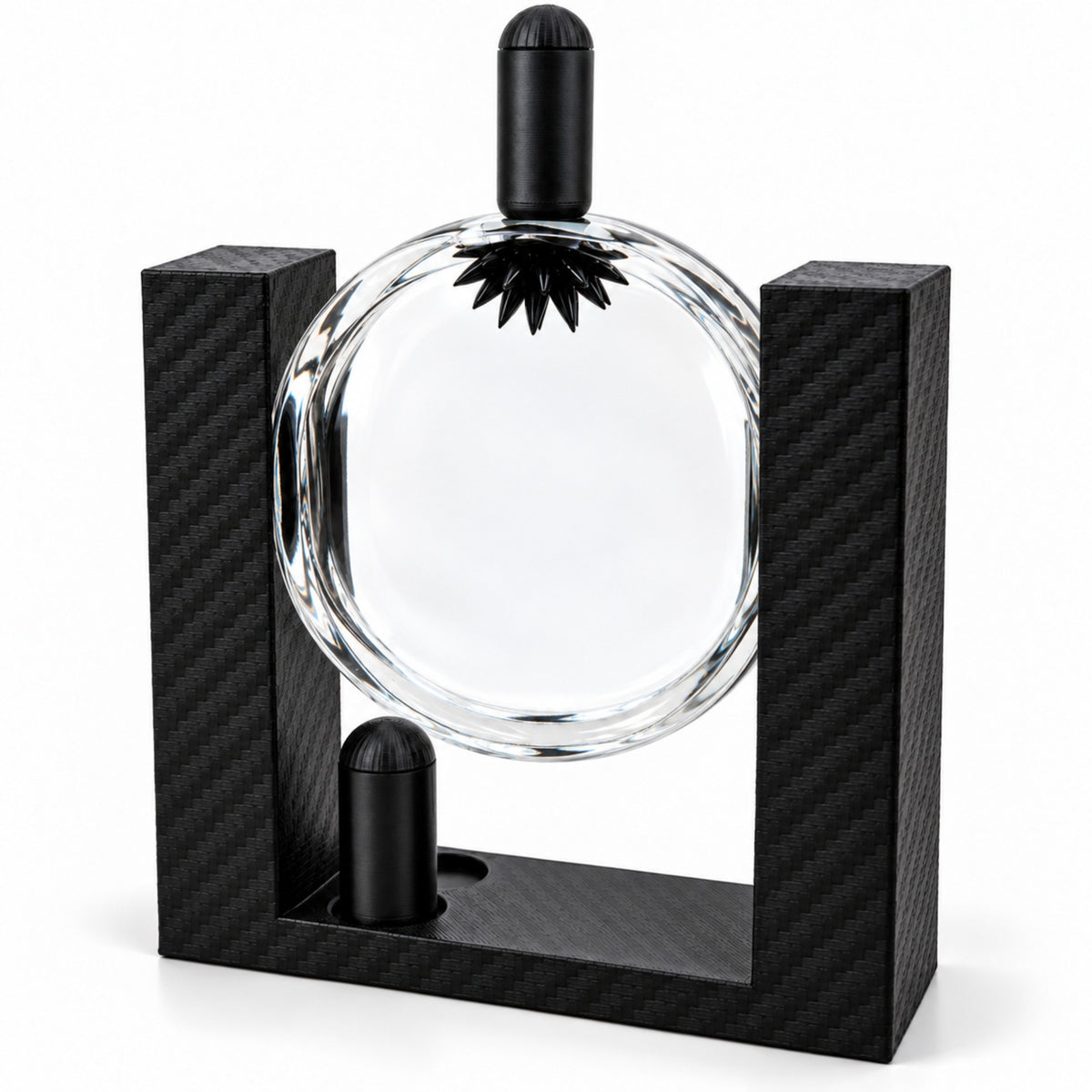 STEM Source 100ml Ferrofluid Display with 2 Magnets, Vertical Black - approved main image